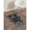 Homeroots 2 x 2 x 3 in. New Zealand Single Sheepskin Rug Grey 293187 - alternate 2